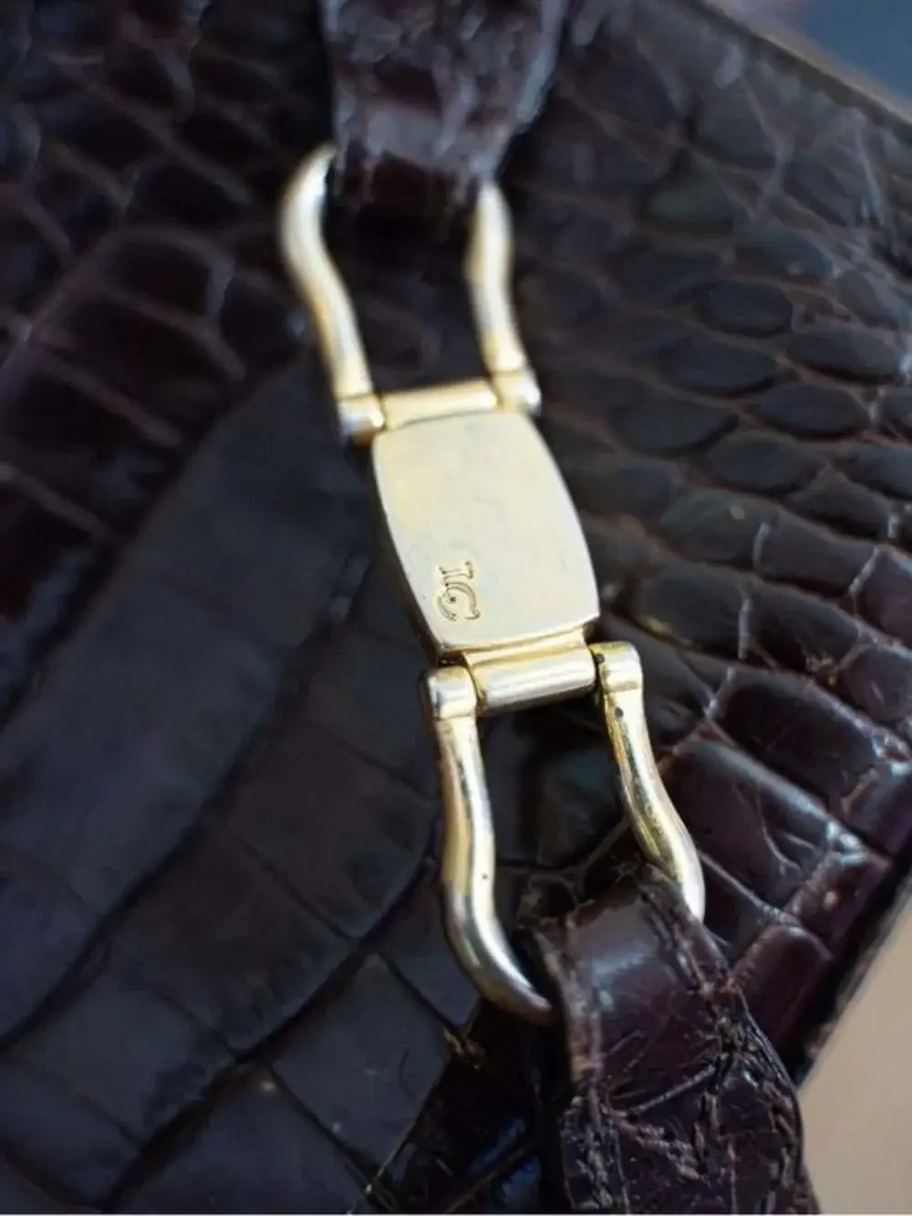 Liz Claiborne sleek croc